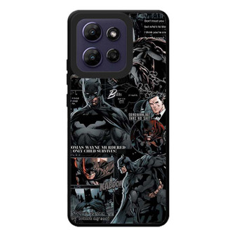 The Batman Collages Motorola Moto G Play 2026 Case