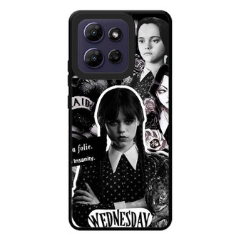 Wednesday The Addams Familly Collage Motorola Moto G Play 2026 Case