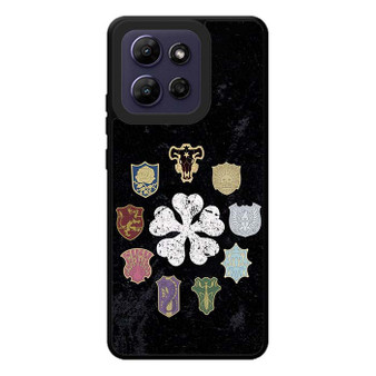 Black Clover Logos Motorola Moto G Play 2026 Case