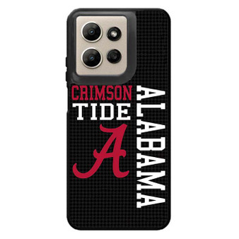 Alabama Cromson Tide in Black Motorola Moto G Power 2026 Case