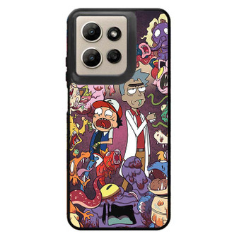 Rick and Mort Pokemon Style Motorola Moto G Power 2026 Case