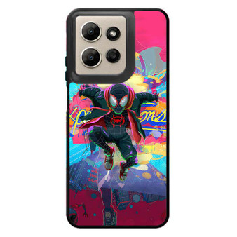 Spiderman Across the Spider Verse Miles Morales in Gravity Motorola Moto G Power 2026 Case
