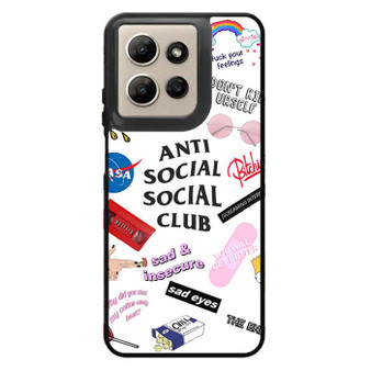 Anti Social Social Club 1 Motorola Moto G Power 2026 Case
