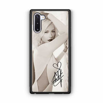 Christina Aguilera Samsung Galaxy Note 10 Case