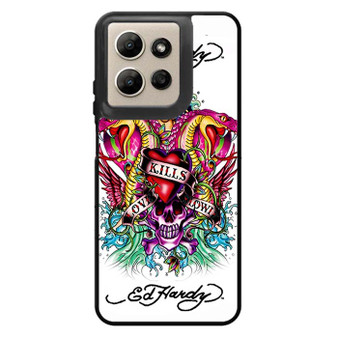 ed hardy kills love slowly Motorola Moto G Power 2026 Case