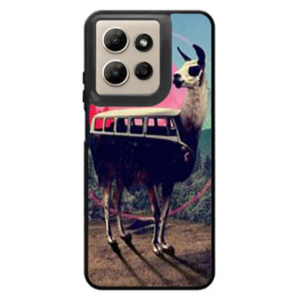 llama retro bus Motorola Moto G Power 2026 Case