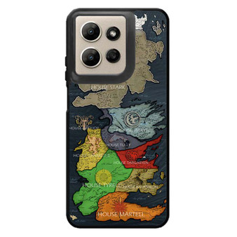 Map of Game of Thrones Motorola Moto G Power 2026 Case