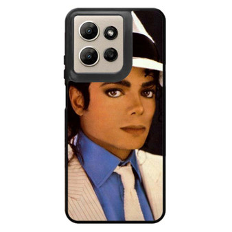 Michael Jackson in White Motorola Moto G Power 2026 Case
