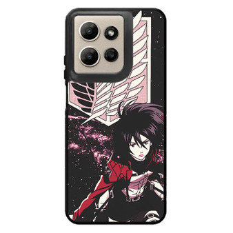 Mikasa Ackerman Attack on Titan Motorola Moto G Power 2026 Case