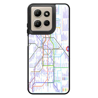 new york map Motorola Moto G Power 2026 Case