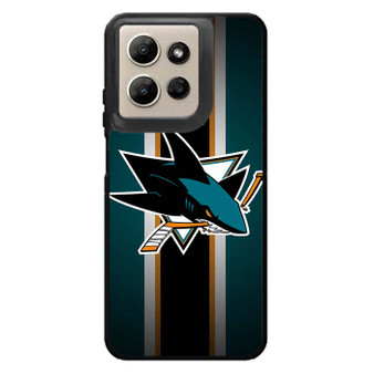 NHL San Jose Sharks 1 Motorola Moto G Power 2026 Case