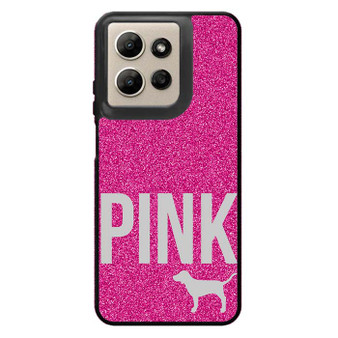 Pink Glitter Original Victoria's Secret Motorola Moto G Power 2026 Case