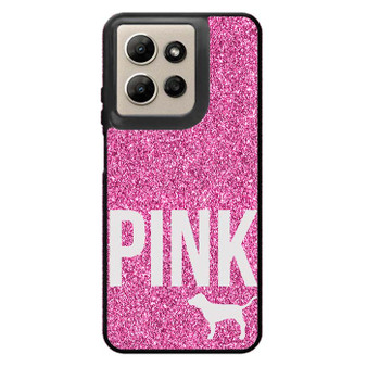 Pink Glitter Victoria's Secret Motorola Moto G Power 2026 Case