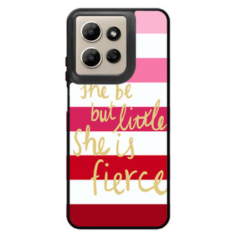 pink strip quotes Motorola Moto G Power 2026 Case