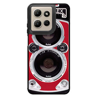 Red Rolleiflex Dual lens Motorola Moto G Power 2026 Case