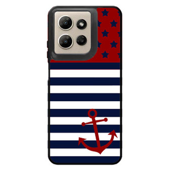 reverse american flag anchor Motorola Moto G Power 2026 Case
