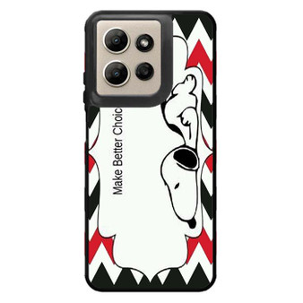 Snoopy Make Better Choice Motorola Moto G Power 2026 Case