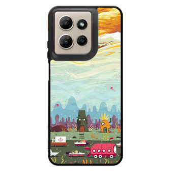 Spongebob Arts Motorola Moto G Power 2026 Case