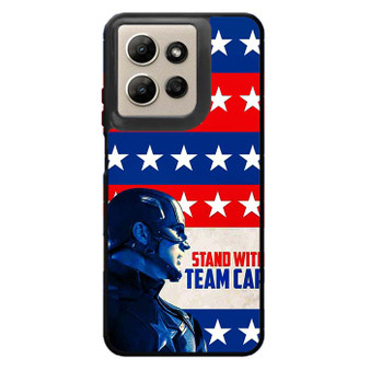 Stand With Captain America Motorola Moto G Power 2026 Case
