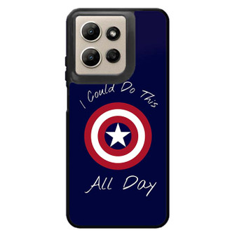 Steve Rogers Captain America Quote Motorola Moto G Power 2026 Case