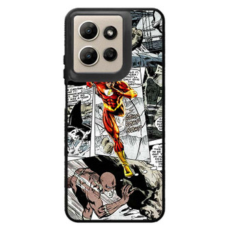 The Flash in Comic Motorola Moto G Power 2026 Case