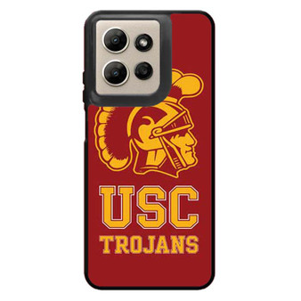 Usc Trojans logo on red Motorola Moto G Power 2026 Case