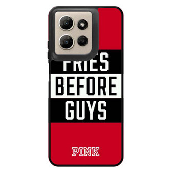 Victoria's Secret Pink Fries Before Guys Motorola Moto G Power 2026 Case