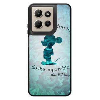 Walt Disney Art Quote Motorola Moto G Power 2026 Case