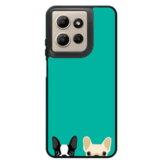 Watching Boston Terrier & French Bulldog Motorola Moto G Power 2026 Case