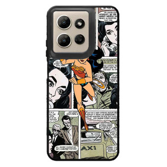 Wonder Woman in Comic Motorola Moto G Power 2026 Case