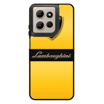 yellow lamborghini Motorola Moto G Power 2026 Case