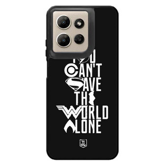 You Cant Save The World Alone Justice League Motorola Moto G Power 2026 Case