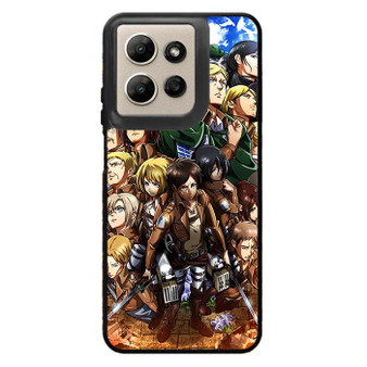 Attack on Titan All Characters Motorola Moto G Power 2026 Case