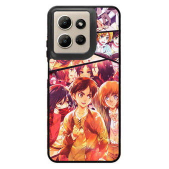 Attack on Titan Eren Mikasa & Armin Motorola Moto G Power 2026 Case