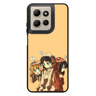 Attack On Titan Chibi Motorola Moto G Power 2026 Case