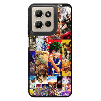 Good Anime Collage Colorful Motorola Moto G Power 2026 Case