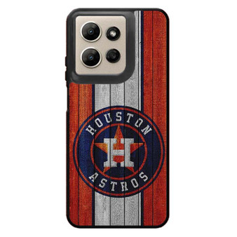 Huston Astros In Wood Art Motorola Moto G Power 2026 Case