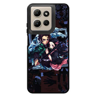 Kimetsu No Yaiba Tanjiro Protecting Nezuko Motorola Moto G Power 2026 Case