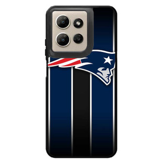 New England Patriots In Two Line Motorola Moto G Power 2026 Case