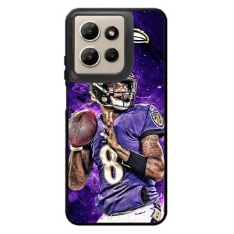 Baltimore Ravens Lamar Jackson Motorola Moto G Power 2026 Case