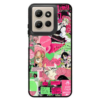 Demon Slayer Mitsuri Kanroji Collage Motorola Moto G Power 2026 Case