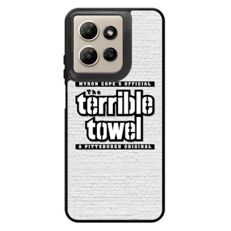 The Terrible Towel Pittsburgh Steelers in Brick Motorola Moto G Power 2026 Case