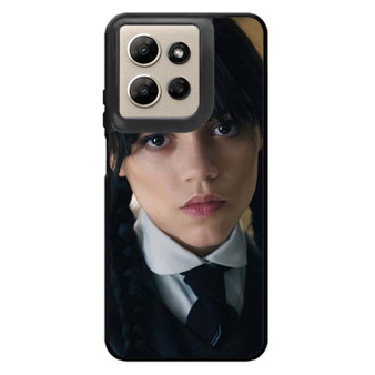 Wednesday Jenna Ortega Flat Face Motorola Moto G Power 2026 Case