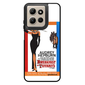 Audrey hepburn breakfast at tiffanys Motorola Moto G Power 2026 Case