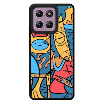Adventure time rick and morty Motorola Moto G Stylus 2026 Case