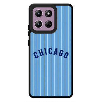 Chicago cubs jersey pattern Motorola Moto G Stylus 2026 Case