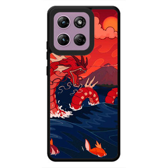 Pokemon red gyrados great wave Motorola Moto G Stylus 2026 Case