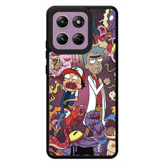 Rick and Mort Pokemon Style Motorola Moto G Stylus 2026 Case