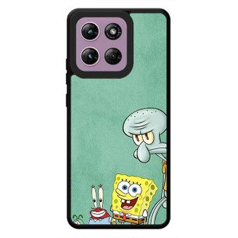 Spongebob Mr Krab Squidward and Plankton Motorola Moto G Stylus 2026 Case