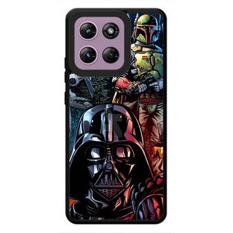 Star wars Darth Vader and Boba Fett Motorola Moto G Stylus 2026 Case